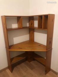 URGENT DONNE Bureau d’angle en bois massif